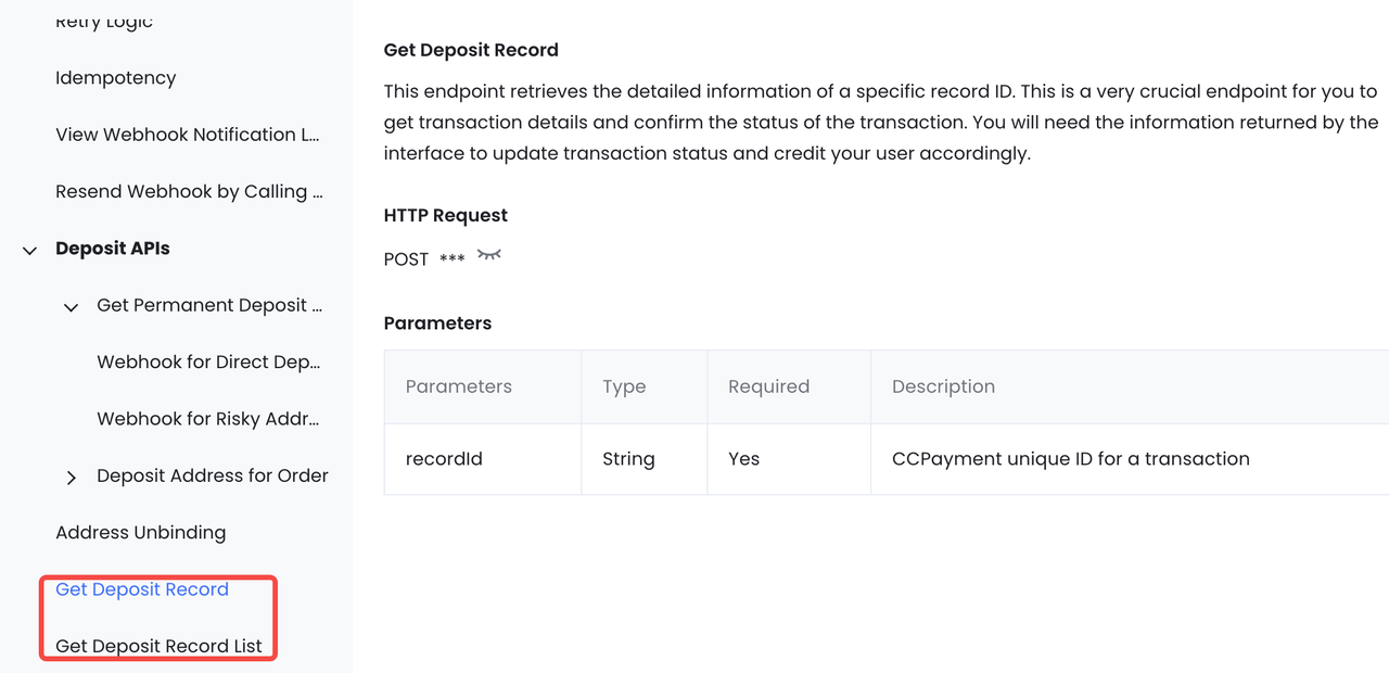 CCPayment API Documentation