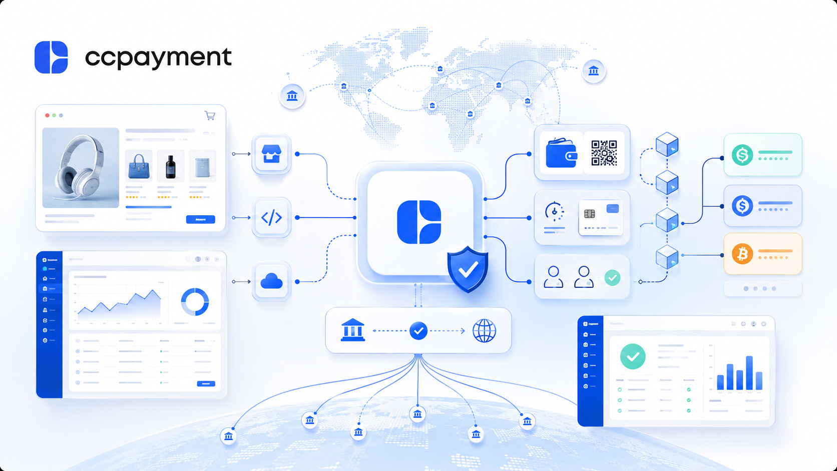Reliable crypto payment gateway infrastructure for global merchants