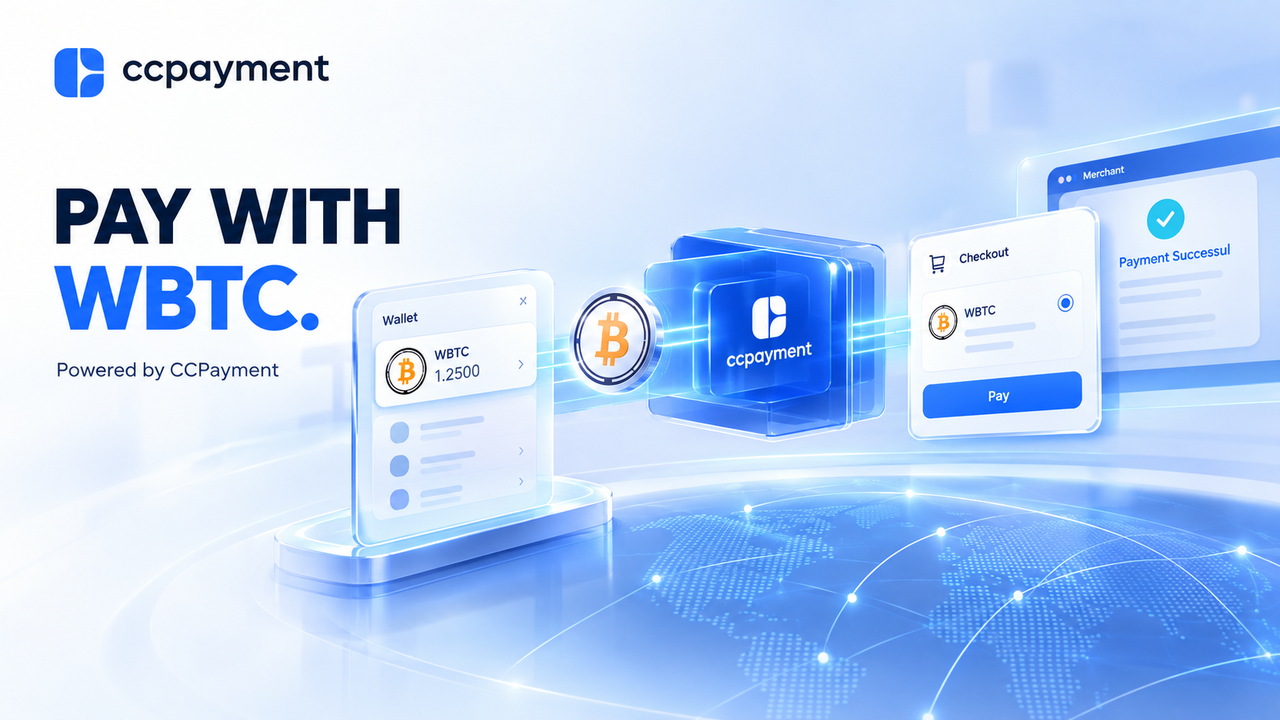 Accept WBTC Payments with CCPayment