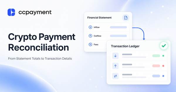 How to Track Crypto Payment Flows with CCPayment’s Transaction Ledger